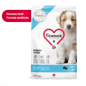 1ST CHOICE – Formule Chiot Moyenne et Grande Race pour chien